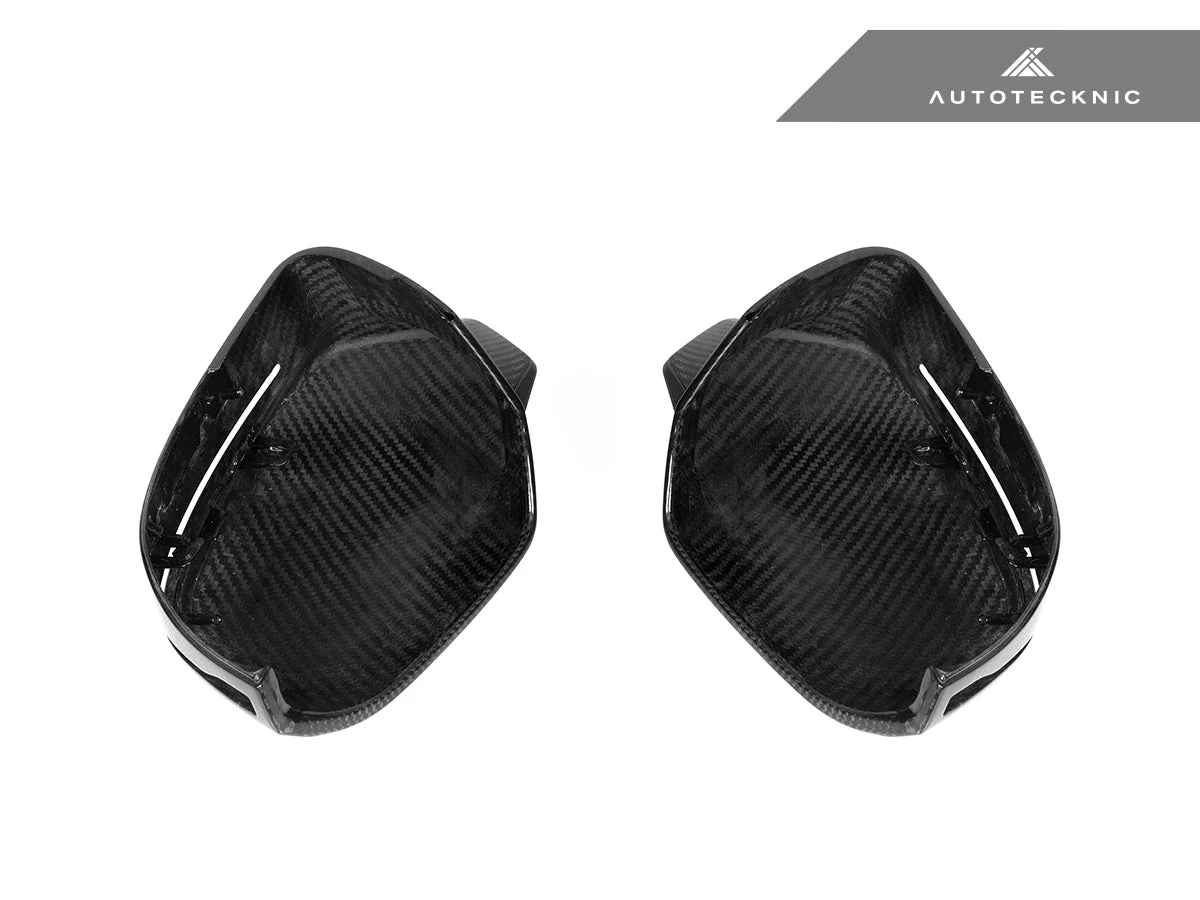 AutoTecknic Dry Carbon Fiber Mirror Cap Set - G90/ G99 M5 - Image 10