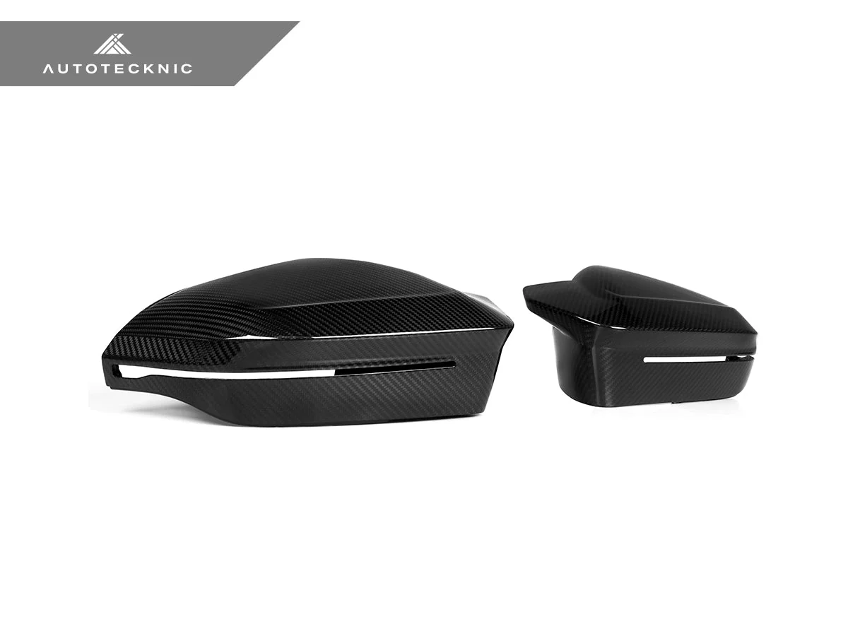 AutoTecknic Dry Carbon Fiber Mirror Cap Set - G90/ G99 M5 - Image 3