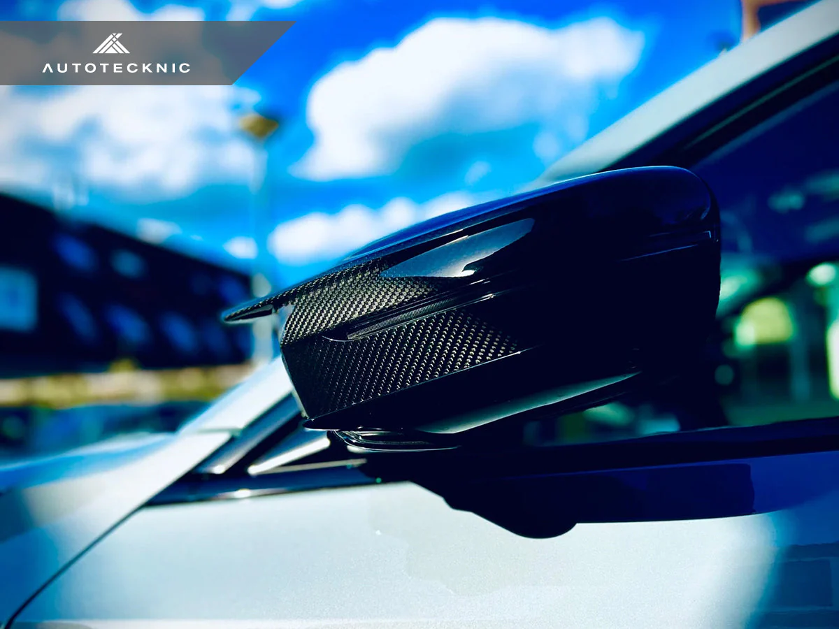 AutoTecknic Dry Carbon Fiber Mirror Covers - G42 M240i - Image 2