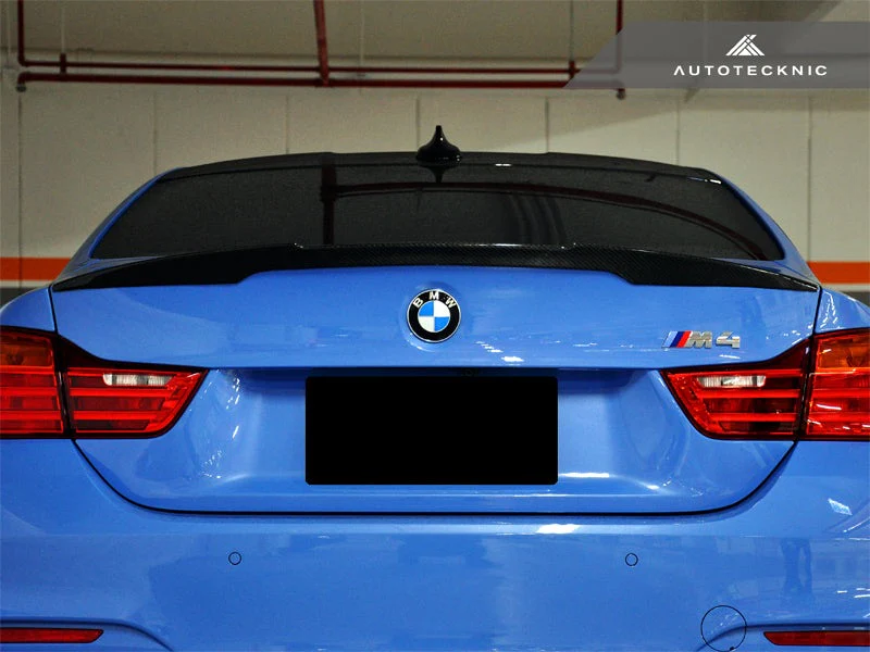 AutoTecknic Dry Carbon Fiber Performante Trunk Spoiler - F82 M4 | M4 Competition - Image 3