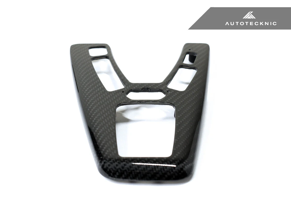 AutoTecknic Dry Carbon Fiber Shift Console Trim - F10 M5 M-DCT - Image 4