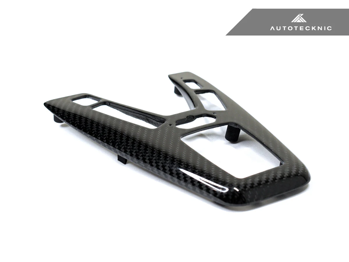 AutoTecknic Dry Carbon Fiber Shift Console Trim - F10 M5 M-DCT - Image 5