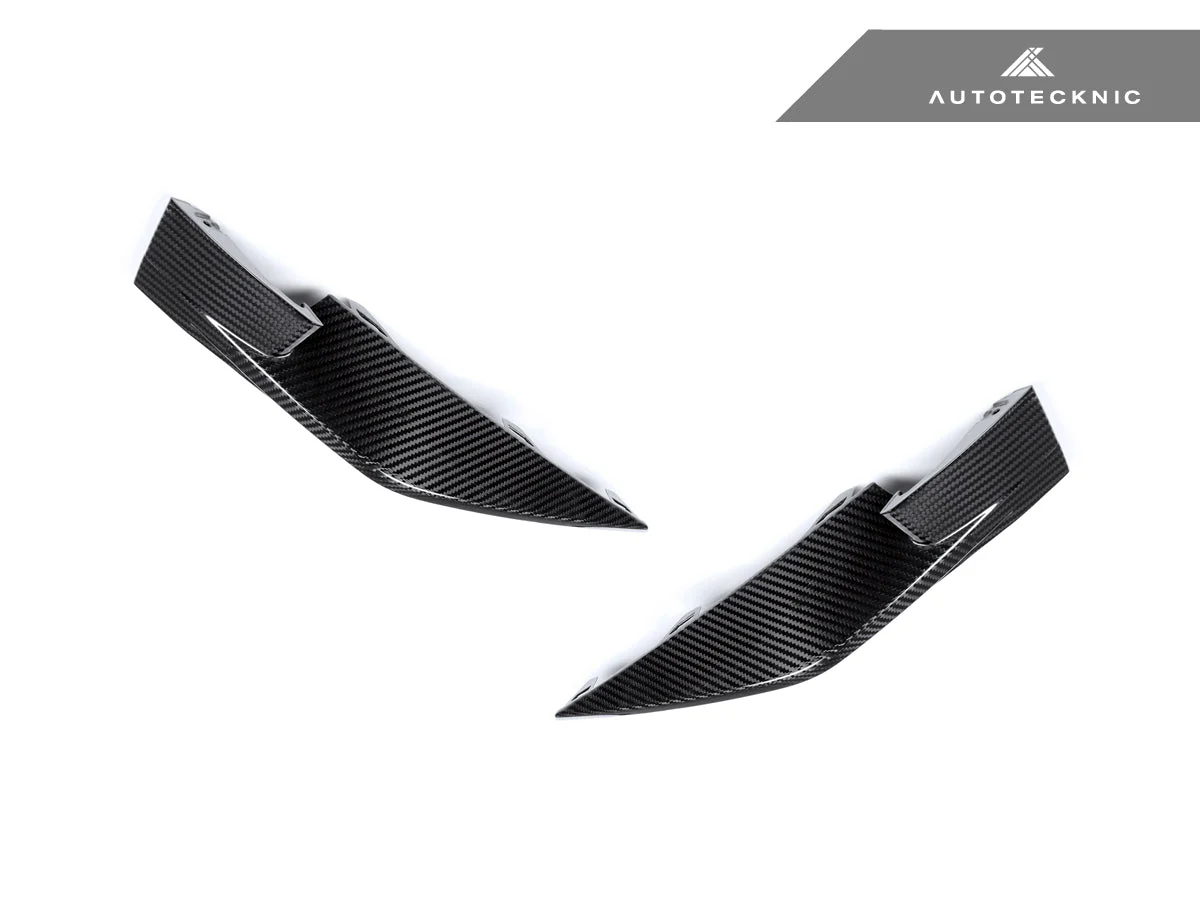 AutoTecknic Dry Carbon Front Aero Splitter Set - G80 M3 | G82/ G83 M4 - Image 3