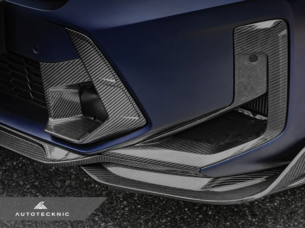 AutoTecknic Dry Carbon Front Bumper Air Vent Set - F97 X3M LCI | F98 X4M LCI - Image 5