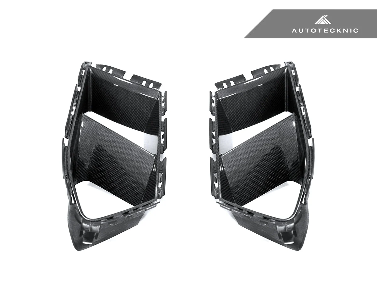 AutoTecknic Dry Carbon Front Bumper Lower Vent Set - G80 M3 | G82/ G83 M4 - Image 4