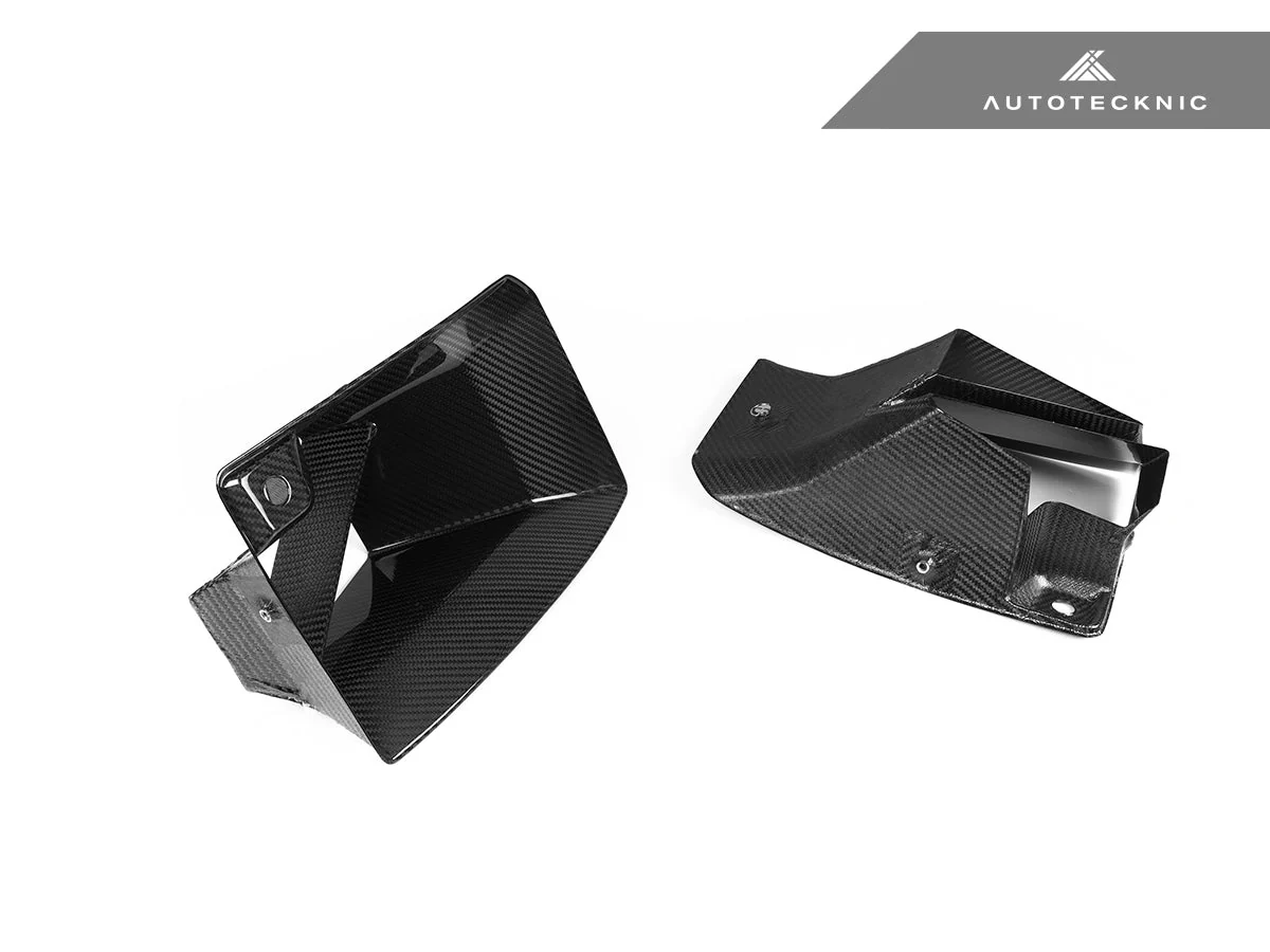 AutoTecknic Dry Carbon Front Bumper Lower Vent Set - G87 M2 - Image 3