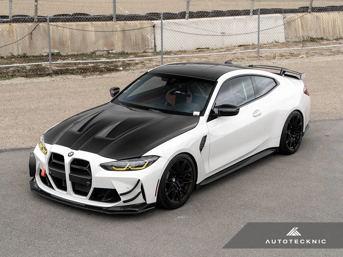 AutoTecknic Dry Carbon GT4 Canard Set - G80 M3 | G82 M4 - Image 2