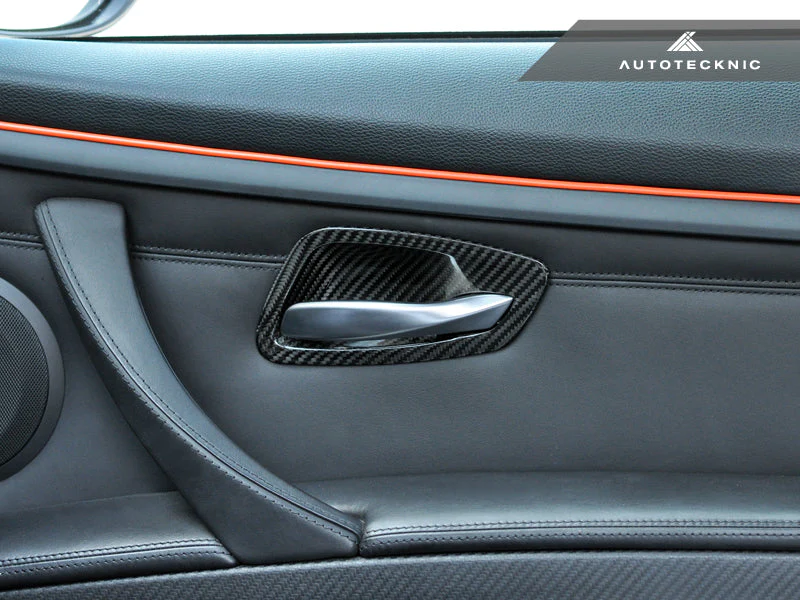 AutoTecknic Dry Carbon Interior Door Handle Trims - E92 3-Series & M3 | E93 3-Series & M3 - Image 2