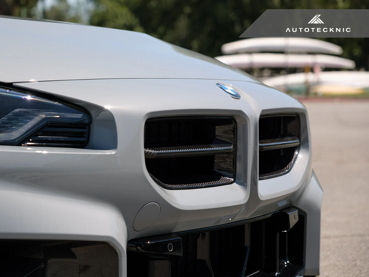 AutoTecknic Dry Carbon Motorsport Front Grille - G87 M2 - Image 2