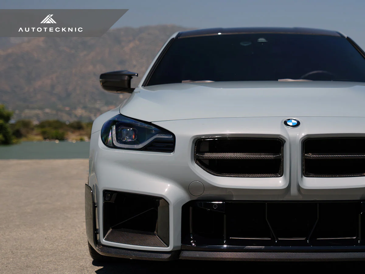 AutoTecknic Dry Carbon Motorsport Front Grille - G87 M2 - Image 6