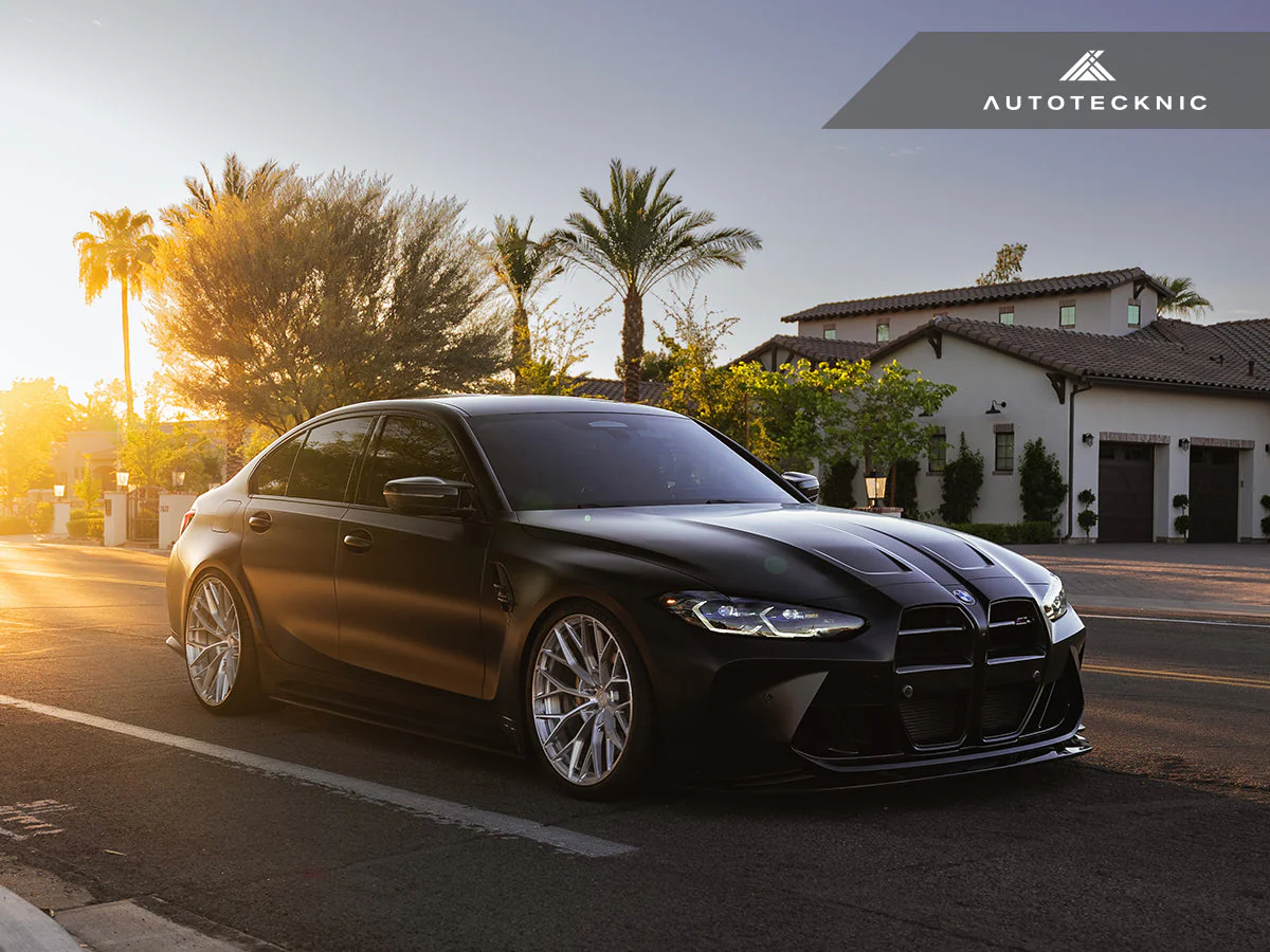 AutoTecknic Dry Carbon Motorsport V1 Front Grille Set - G80 M3 | G82/ G83 M4 - Image 8