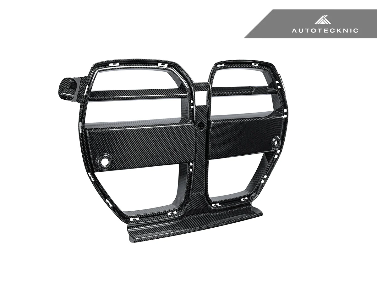 AutoTecknic Dry Carbon Motorsport V2 Front Grille - G80 M3 | G82/ G83 M4 - Image 6