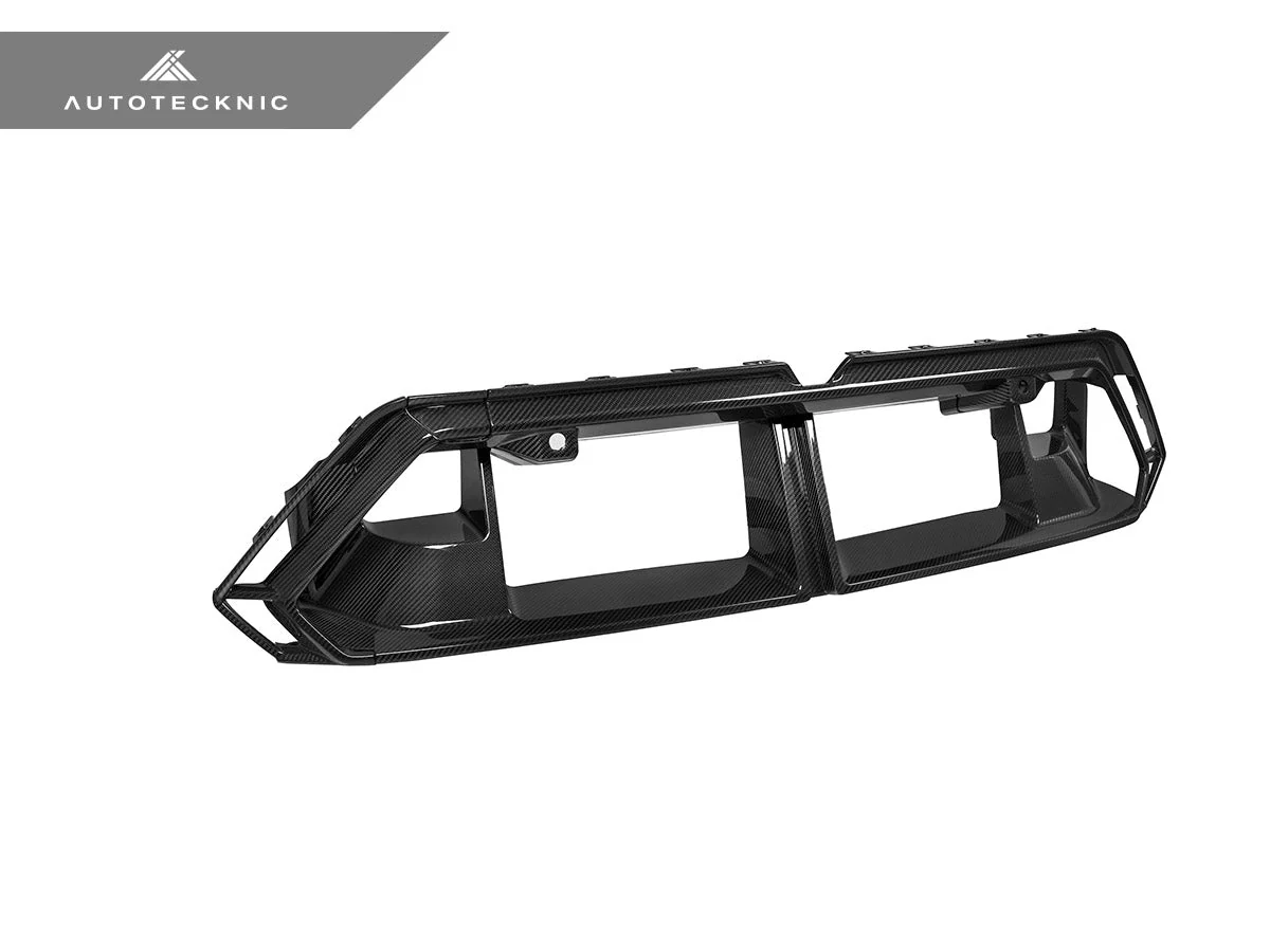 AutoTecknic Dry Carbon OEM-Spec Center Bumper Trim - G90/ G99 M5 - Image 3