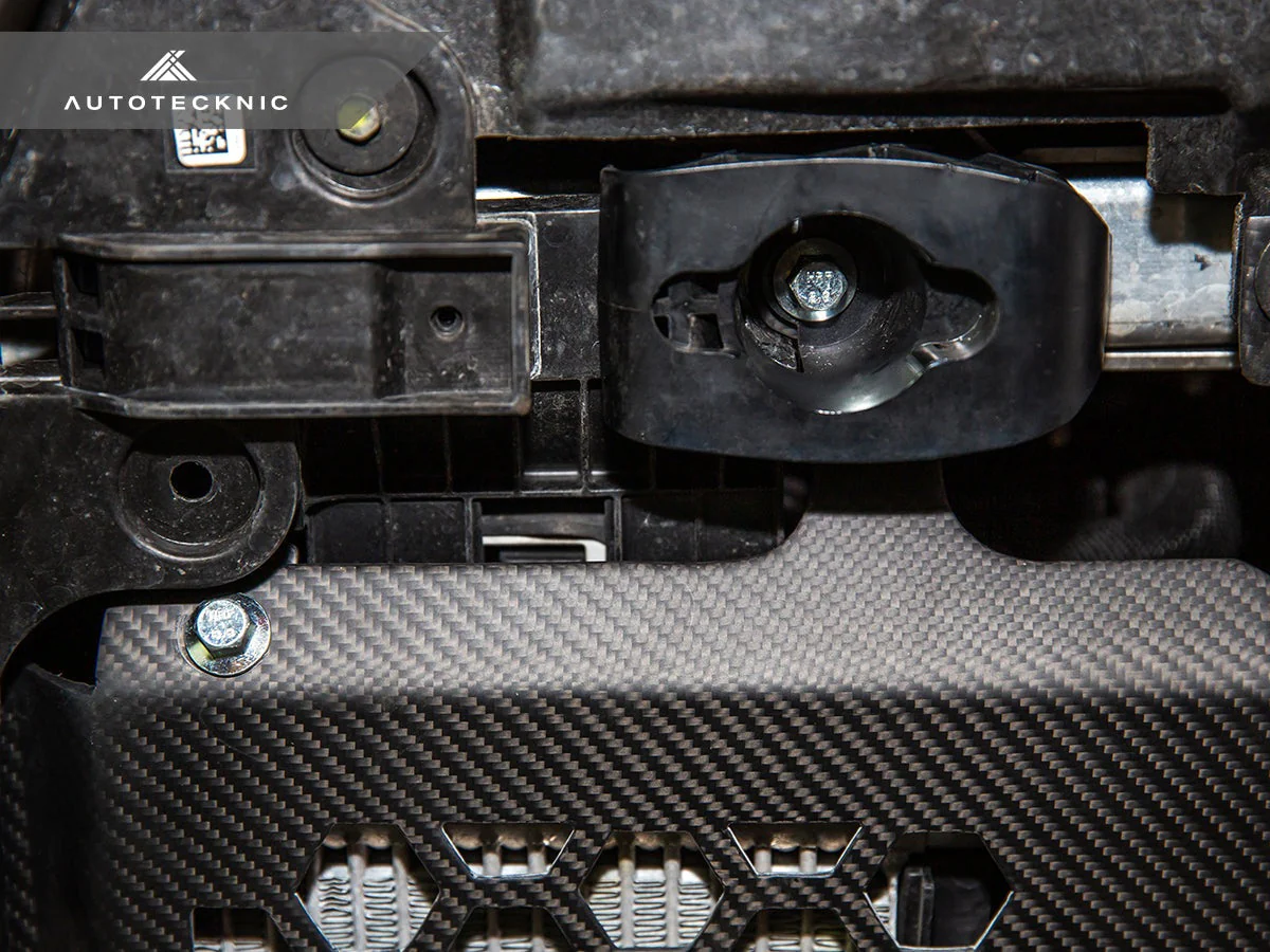 AutoTecknic Dry Carbon Oil Cooler Guard - G87 M2 | G80 M3 | G82/ G83 M4 - Image 6