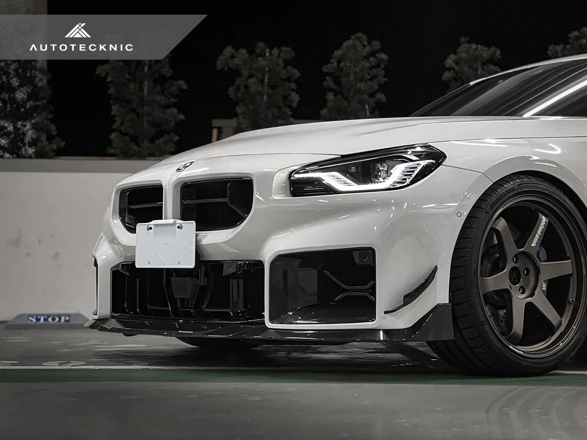 AutoTecknic Dry Carbon Podium Front Grille - G87 M2 - Image 4