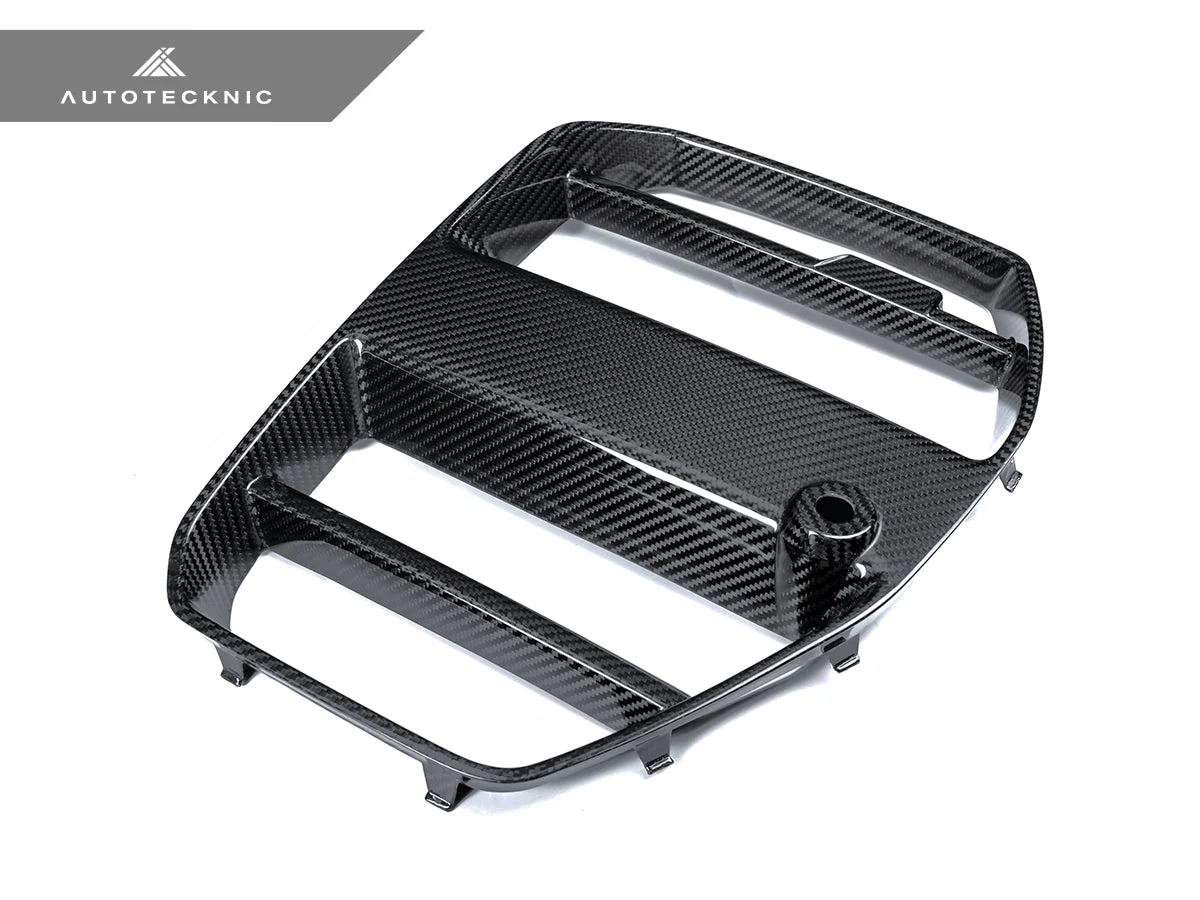 AutoTecknic Dry Carbon Podium V1 Front Grille Set - G80 M3 | G82/ G83 M4 - Image 4