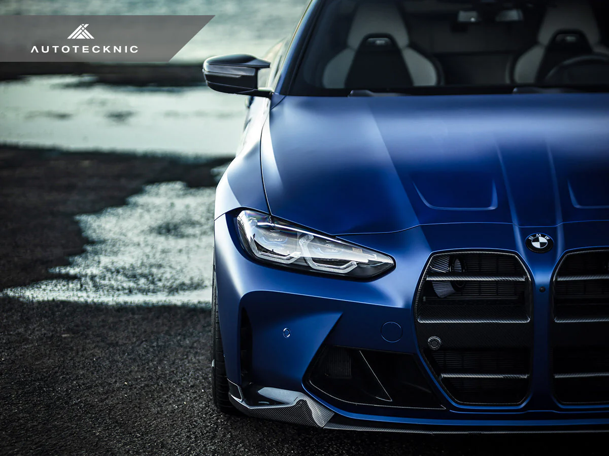 AutoTecknic Dry Carbon Podium V1 Front Grille Set - G80 M3 | G82/ G83 M4 - Image 9