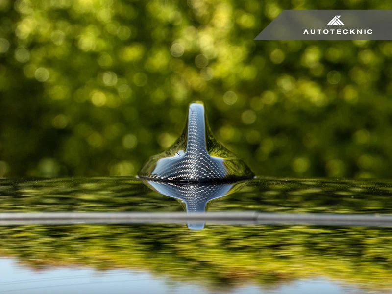 AutoTecknic Dry Carbon Roof Antenna Cover - G31 5-Series Touring | G32 6-Series GT - Image 3