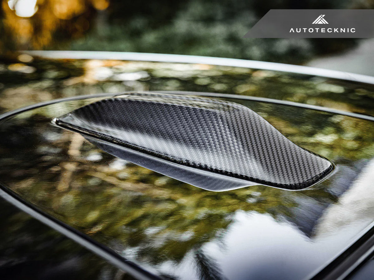 AutoTecknic Dry Carbon Roof Antenna Cover - G90 M5 - Image 2