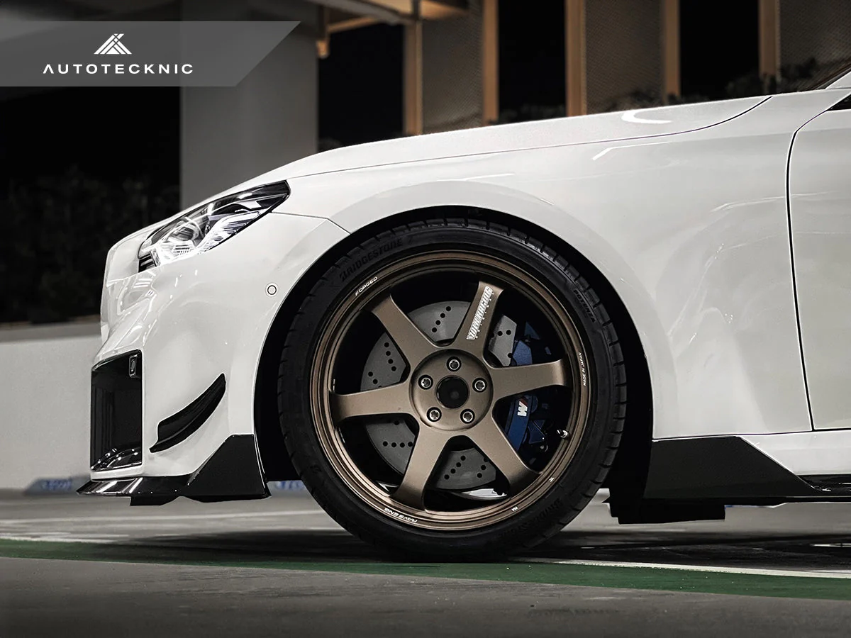 AutoTecknic Dry Carbon Side Skirt Extension Set - G87 M2 - Image 5