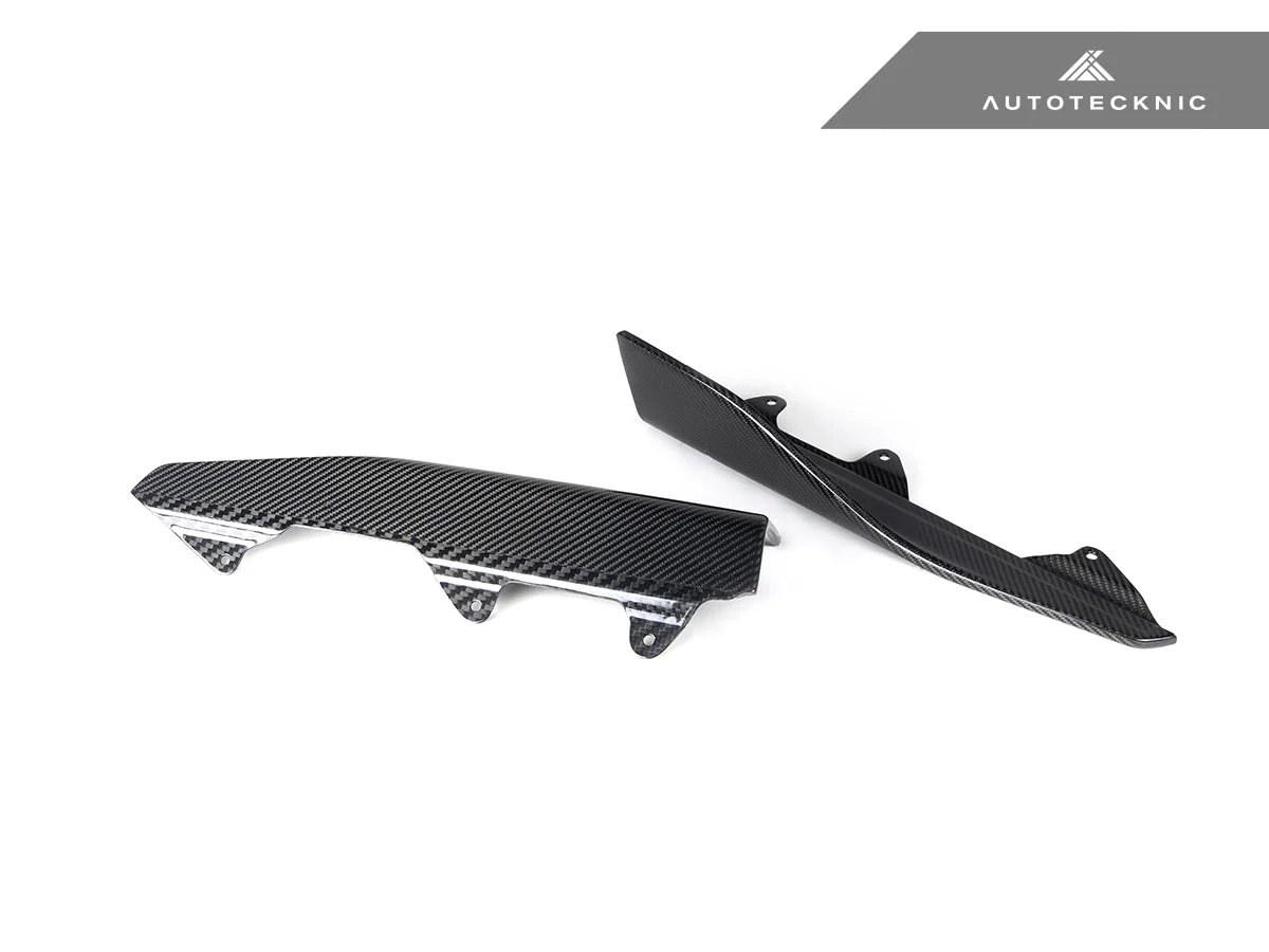 AutoTecknic Dry Carbon Side Skirt Winglet Set - F87 M2 - Image 7