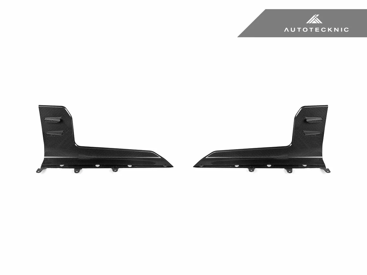 AutoTecknic Dry Carbon Side Skirt Winglet Set - G87 M2 - Image 8