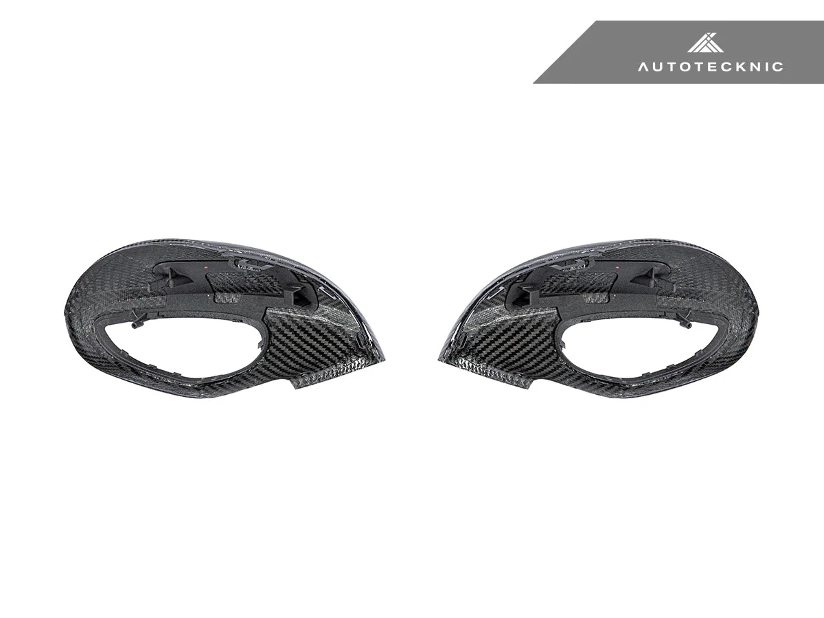 AutoTecknic Dry Carbon Sport Design Mirror Covers - Porsche 991 Turbo | GT3 | GT4 - Image 7