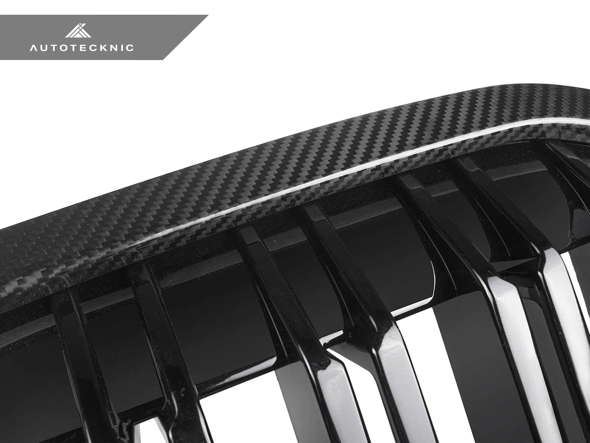 AutoTecknic Dual-Slats Dry Carbon Front Grille - G07 X7 Pre-LCI - Image 6