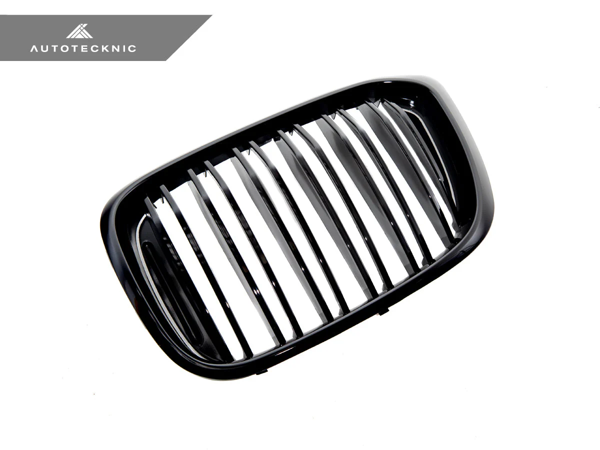 AutoTecknic Dual-Slats Gloss Black Front Grille Set - G01 X3 | G02 X4 Pre-LCI - Image 3
