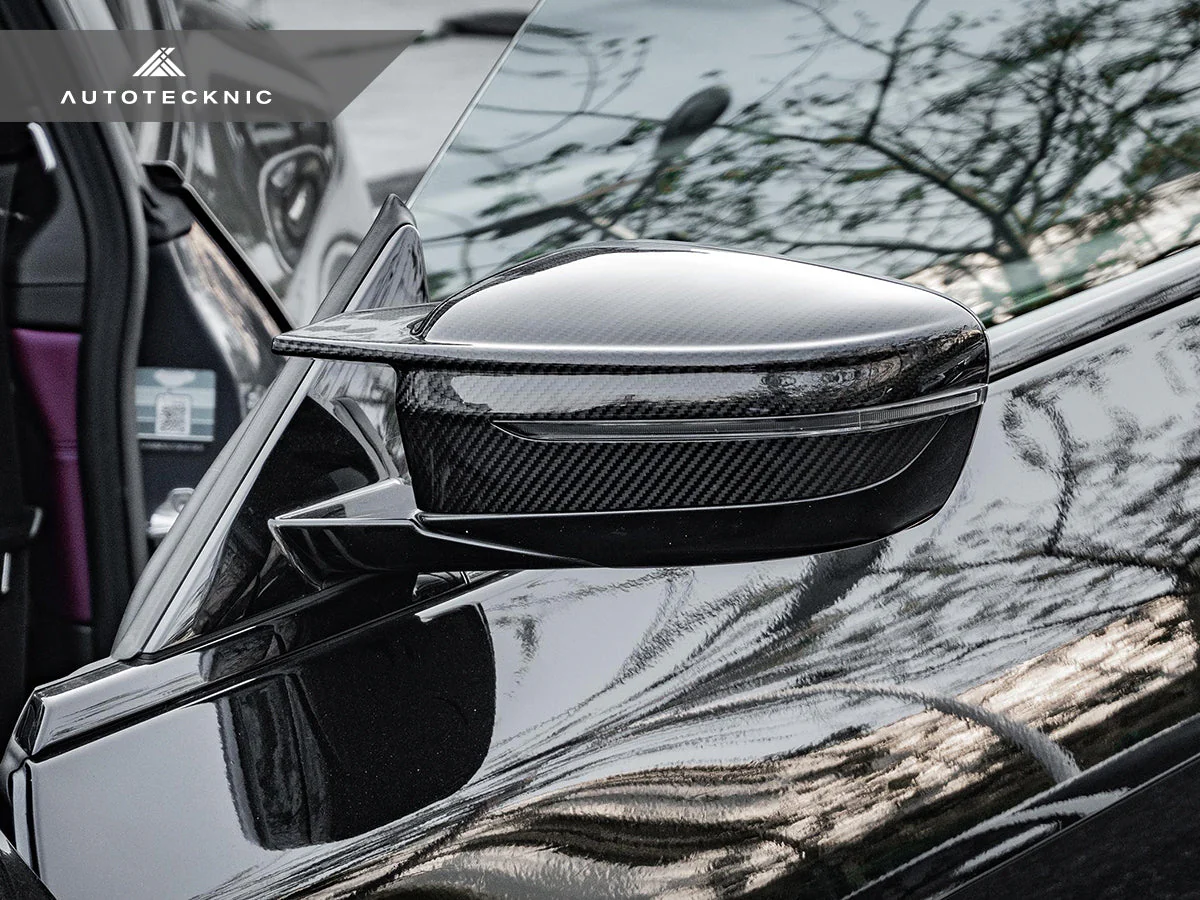 AutoTecknic G8X Style M-Inspired Version II Dry Carbon Mirror Covers - G20 3-Series | G22/ G26 4-Series - Image 17