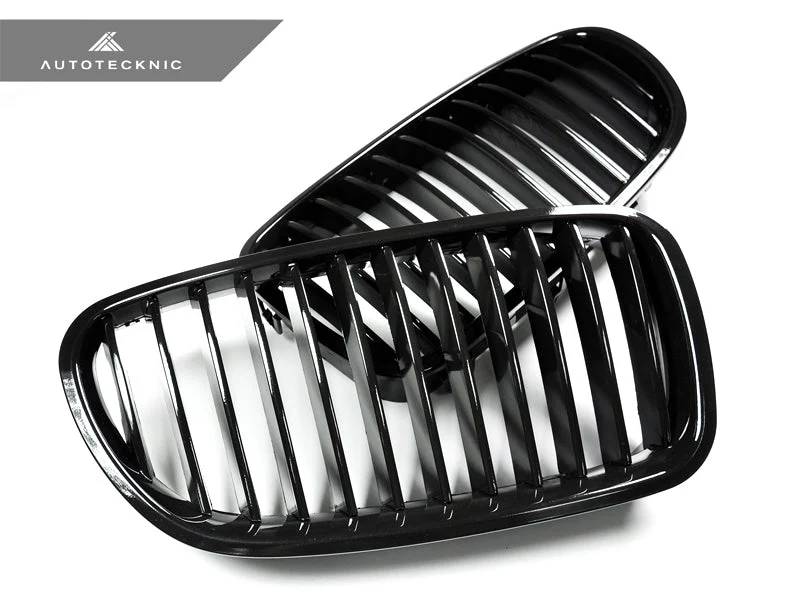 AutoTecknic Gloss Black Front Grille Set - F10 Sedan/ F11 Wagon | 5-Series - Image 2