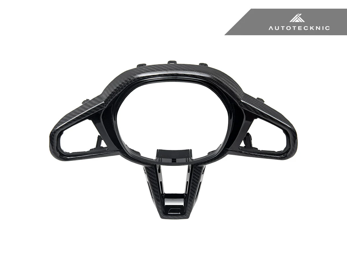 AutoTecknic LCI Carbon Steering Wheel Trim - G20/ G21 3-Series 2025-Up - Image 5