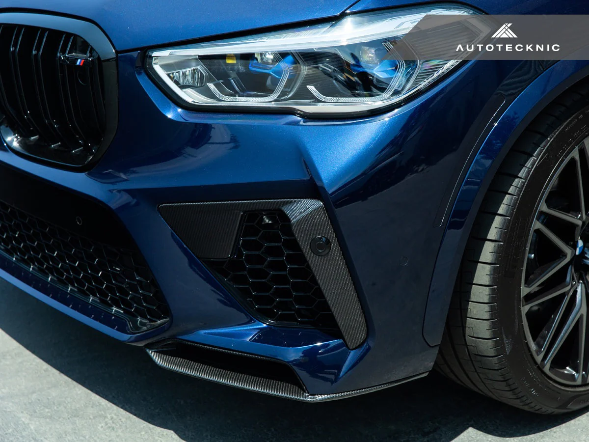AutoTecknic Performance Dry Carbon Bumper Trim Set - F95 X5M - Image 3