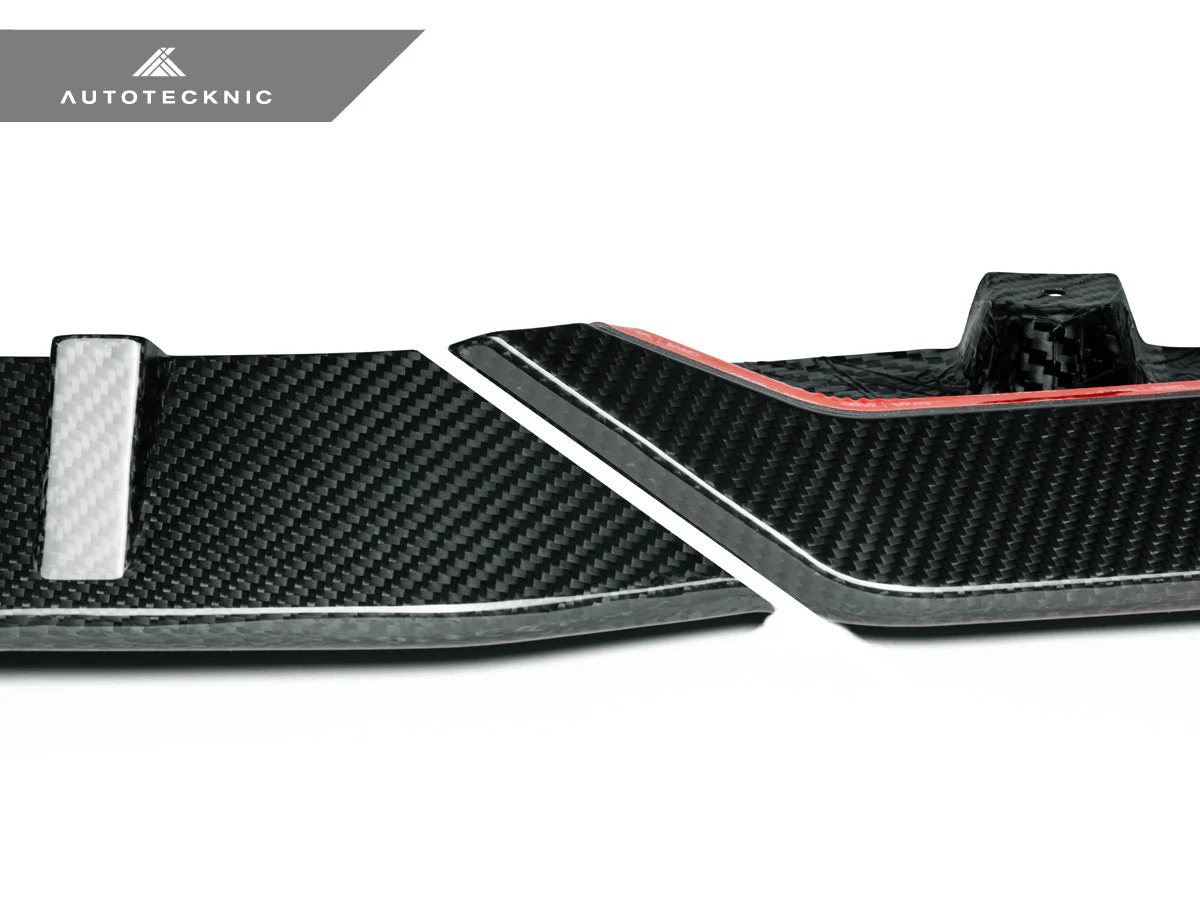 AutoTecknic Performance Dry Carbon Front Lip Set - F95 X5M - Image 18