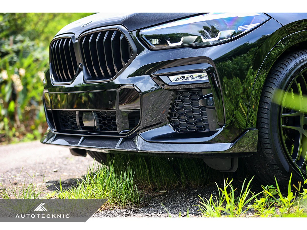 AutoTecknic Performance Dry Carbon Front Lip Set - G06 X6 M-Sport - Image 9