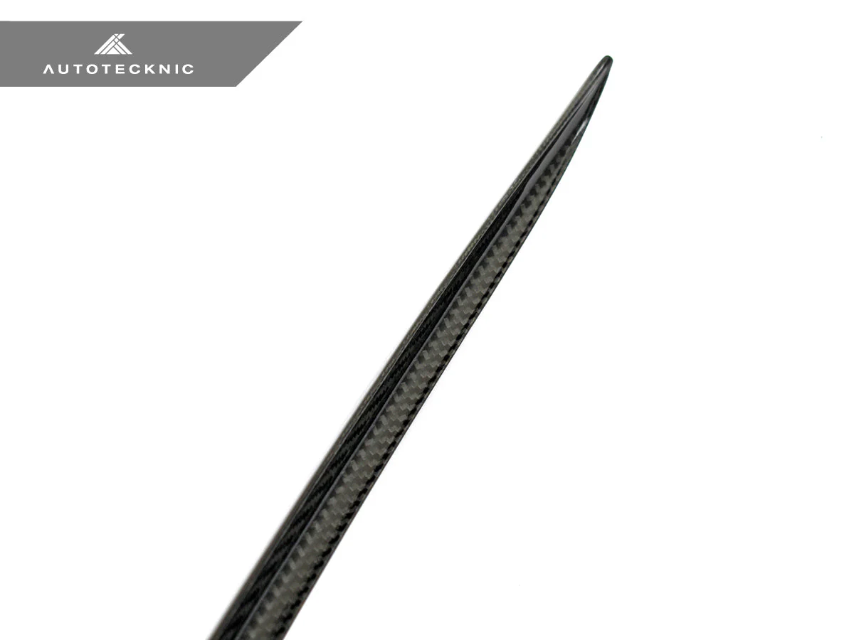 AutoTecknic Performance Dry Carbon Trunk Spoiler - Tesla Model 3 - Image 4