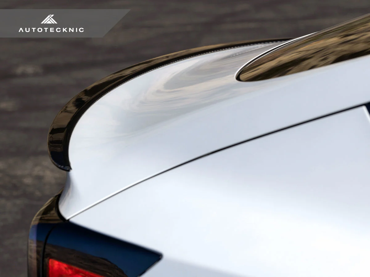 AutoTecknic Performance Dry Carbon Trunk Spoiler - Tesla Model 3 - Image 7