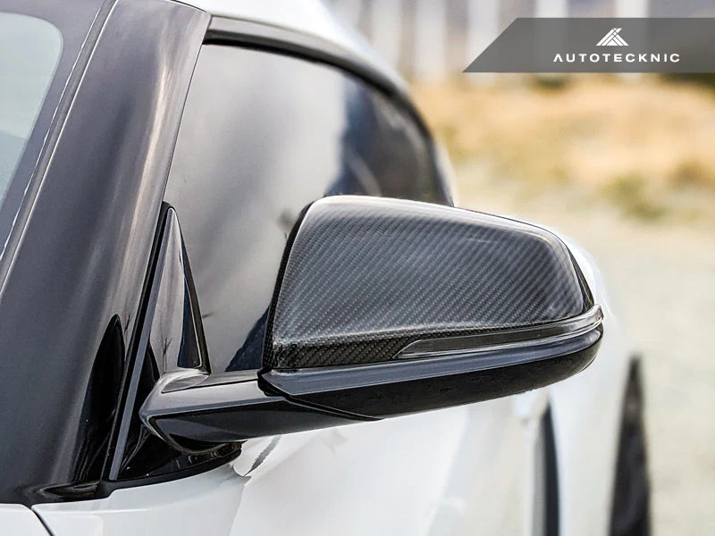 AutoTecknic Replacement Carbon Fiber Mirror Covers - A90 Supra 2020-Up - Image 2
