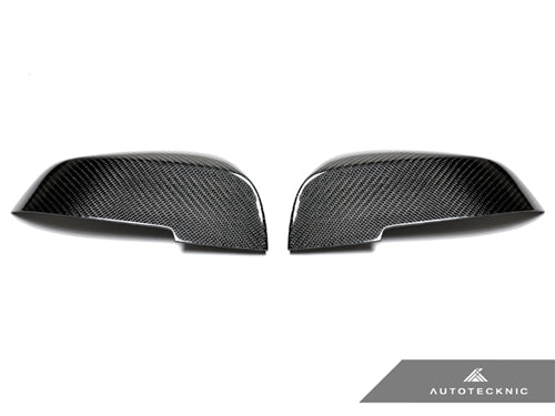 AutoTecknic Replacement Carbon Fiber Mirror Covers - BMW F87 M2 - Image 2