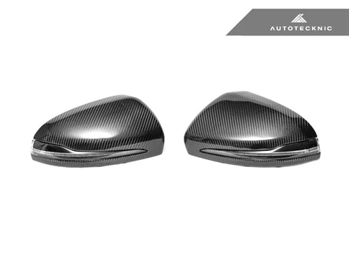 AutoTecknic Replacement Carbon Fiber Mirror Covers - Mercedes-Benz W205 C-Class | W222 S-Class - Image 2