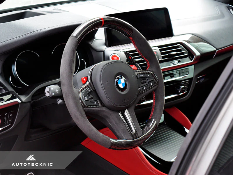 AutoTecknic Replacement Carbon Steering Wheel - F97 X3M | F98 X4M - Image 2