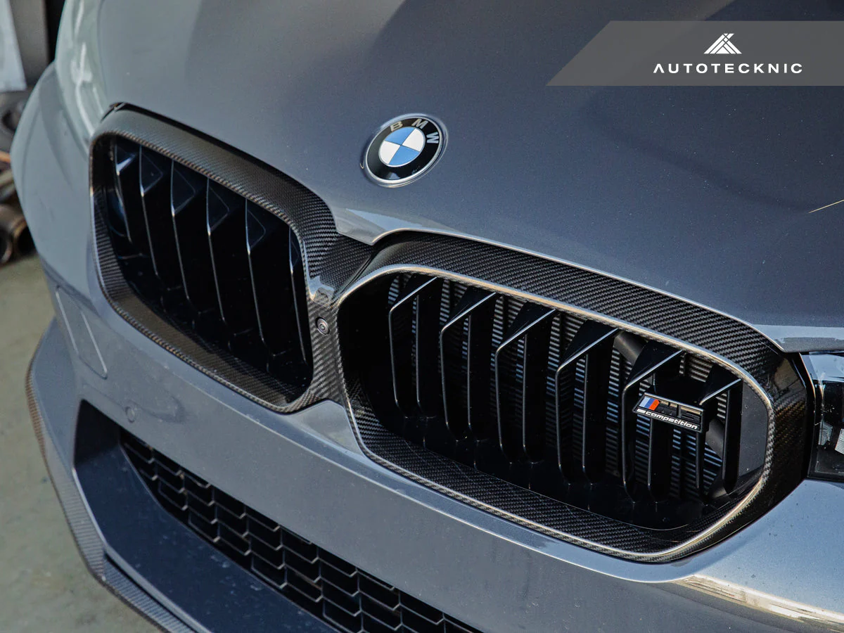 AutoTecknic Replacement Dry Carbon Grille Surround - F90 M5 LCI - Image 16
