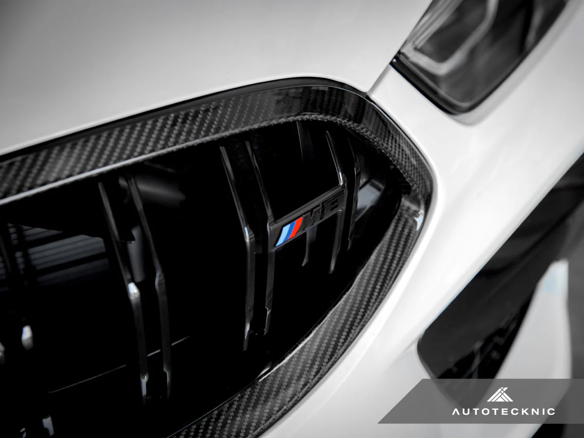 AutoTecknic Replacement Dry Carbon Grille Surround - F9X M8 - Image 11