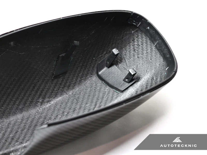 AutoTecknic Replacement Dry Carbon Mirror Covers - Dodge Charger 2011-2019 - Image 3