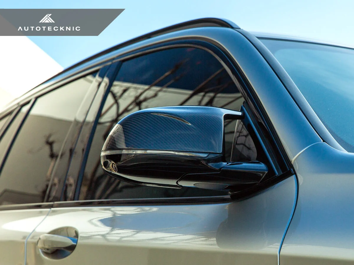 AutoTecknic Replacement Dry Carbon Mirror Covers - F95 X5M | F96 X6M - Image 7