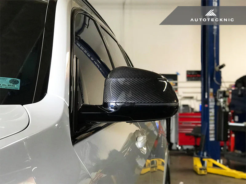 AutoTecknic Replacement Dry Carbon Mirror Covers - G01 X3 | G02 X4 - Image 4