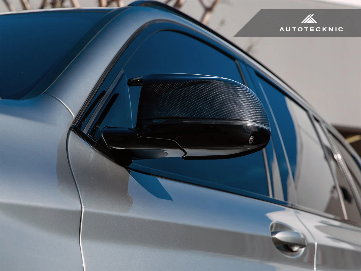 AutoTecknic Replacement Dry Carbon Mirror Covers - G01 X3 M40i LCI | G02 X4 M40i LCI - Image 8