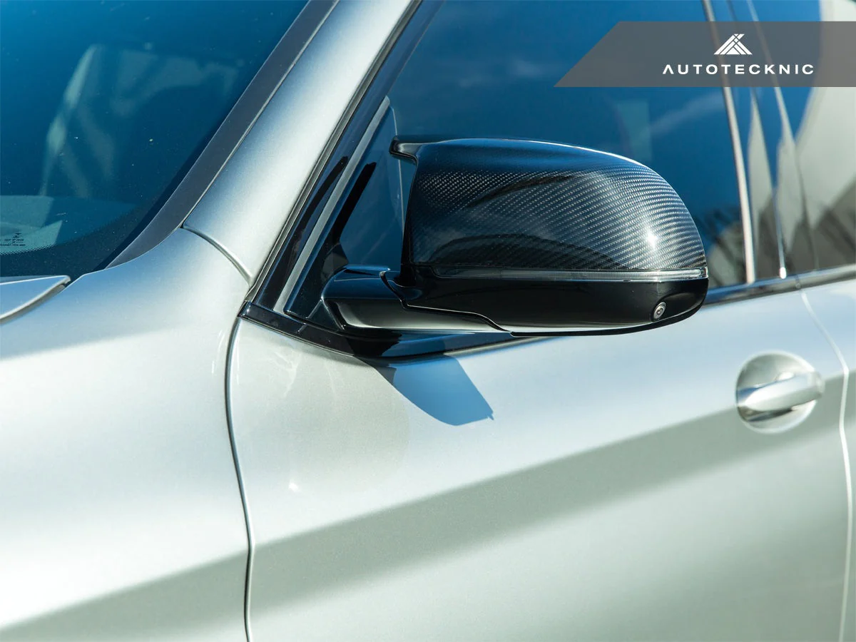AutoTecknic Replacement Dry Carbon Mirror Covers - G05 X5 M60i | G06 X6 M60i - Image 6