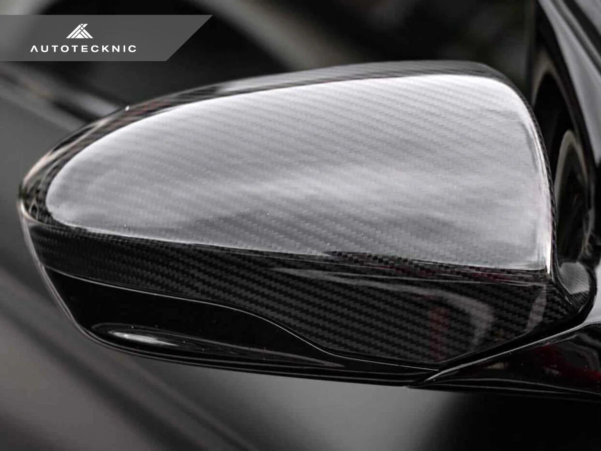 AutoTecknic Replacement Version II Dry Carbon Mirror Covers - F06/ F12/ F13 M6 - Image 6