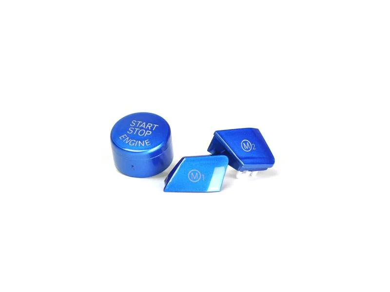 AutoTecknic Royal Blue M1/ M2 Button Set - F06/ F12/ F13 M6 - Image 2